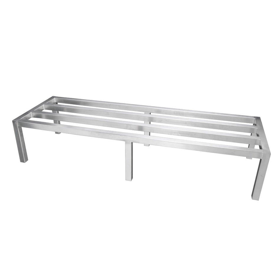 20" x 60" x 12", Heavy-Duty Dunnage Rack, Aluminum Welded Square Tubes, Load Capacity up to 2,100 lbs., NSF