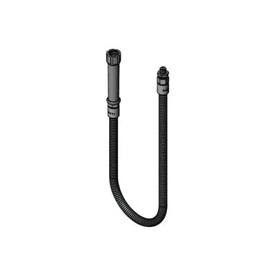 T&S Brass B-0036-HF Flexible SS Hose - 36" w/ Fisher Adapter