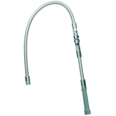 T&S Brass B-0044-V9 44" SS Flexible Hose - Backflow Preventer