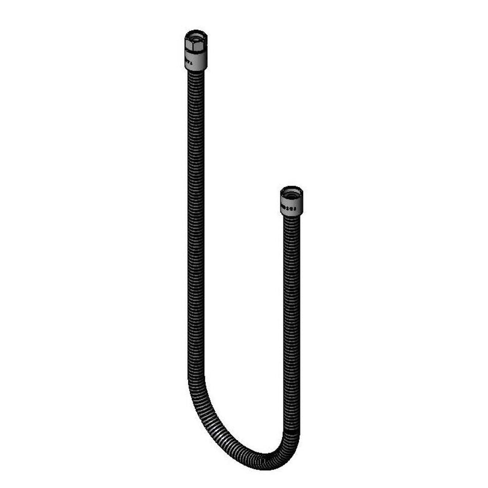T&S Brass B-0046-H2A Flexible SS Hose - 46" (Less Handle)