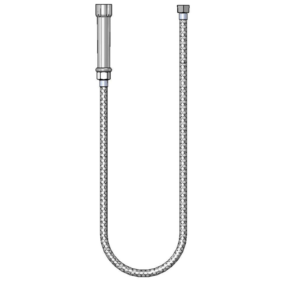 T&S Brass B-0054-V Vinyl Hose Assembly - 54" w/ Handle