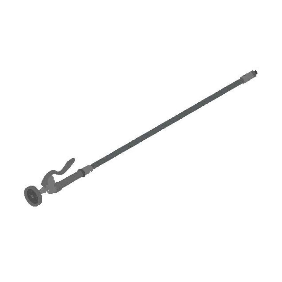 T&S Brass B-0100-36HF Spray Valve & 36" Hose - Fisher Adapter