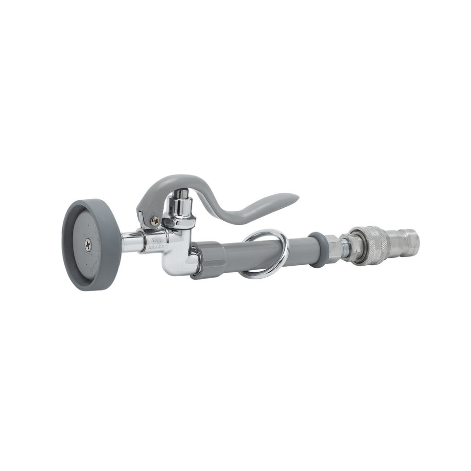 T&S Brass B-0107-QD Pre-Rinse Spray Valve - SS Quick-Disconnect