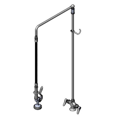 T&S Brass B-0112 Pre-Rinse - Overhead Swivel Arm (Single Hole)