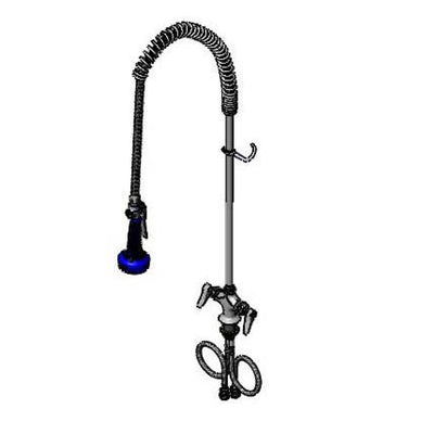 T&S Brass B-0113-08 EasyInstall Pre-Rinse - 1.07 GPM & 24" Riser