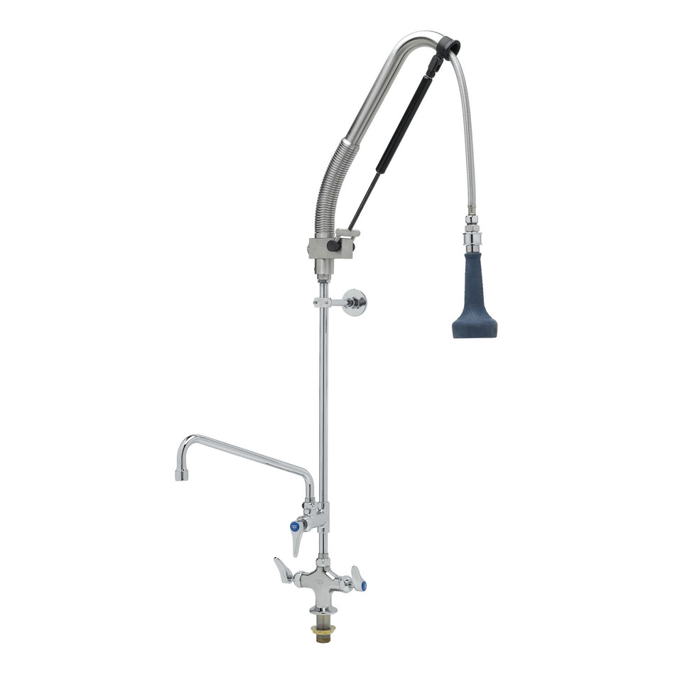 T&S Pull-Down PRU w/ 12" ADF, Cerama Cartridges, Lever Handles & Wall Bracket