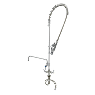 T&S Brass B-0113-12CRBJST Pre-Rinse Station - Ceramas & Swivel Head & Tee