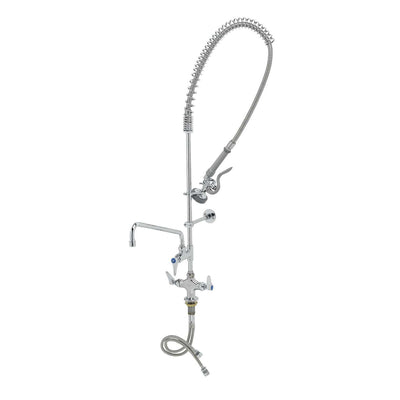 T&S Brass B-0113-12V15-B EasyInstall Pre-Rinse - 12" ADF & 1.5 GPM VR