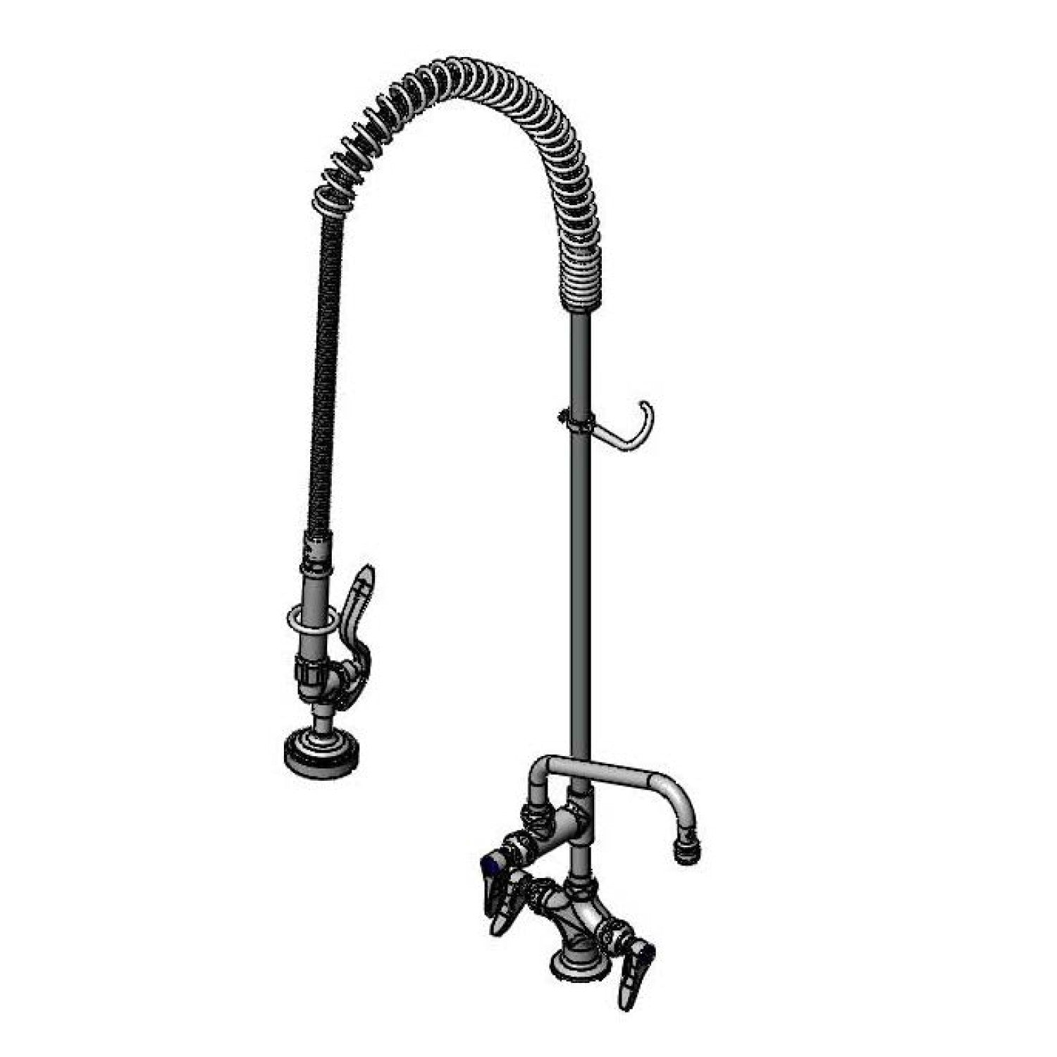 T&S Brass B-0113-ADF08 EasyInstall Pre-Rinse - 8