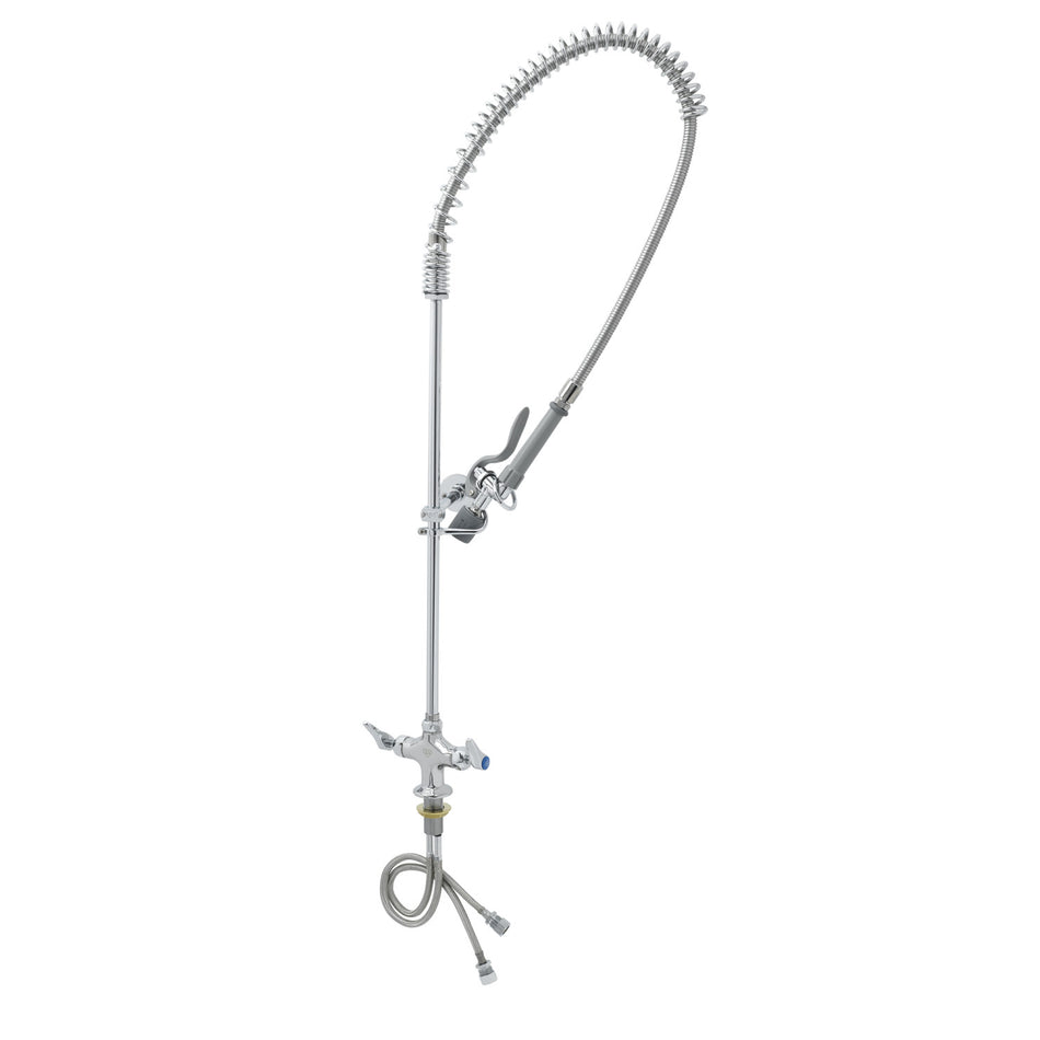 T&S Brass B-0113-CR-BJ EasyInstall Pre-Rinse - Ceramas & B-0107-J & Bracket