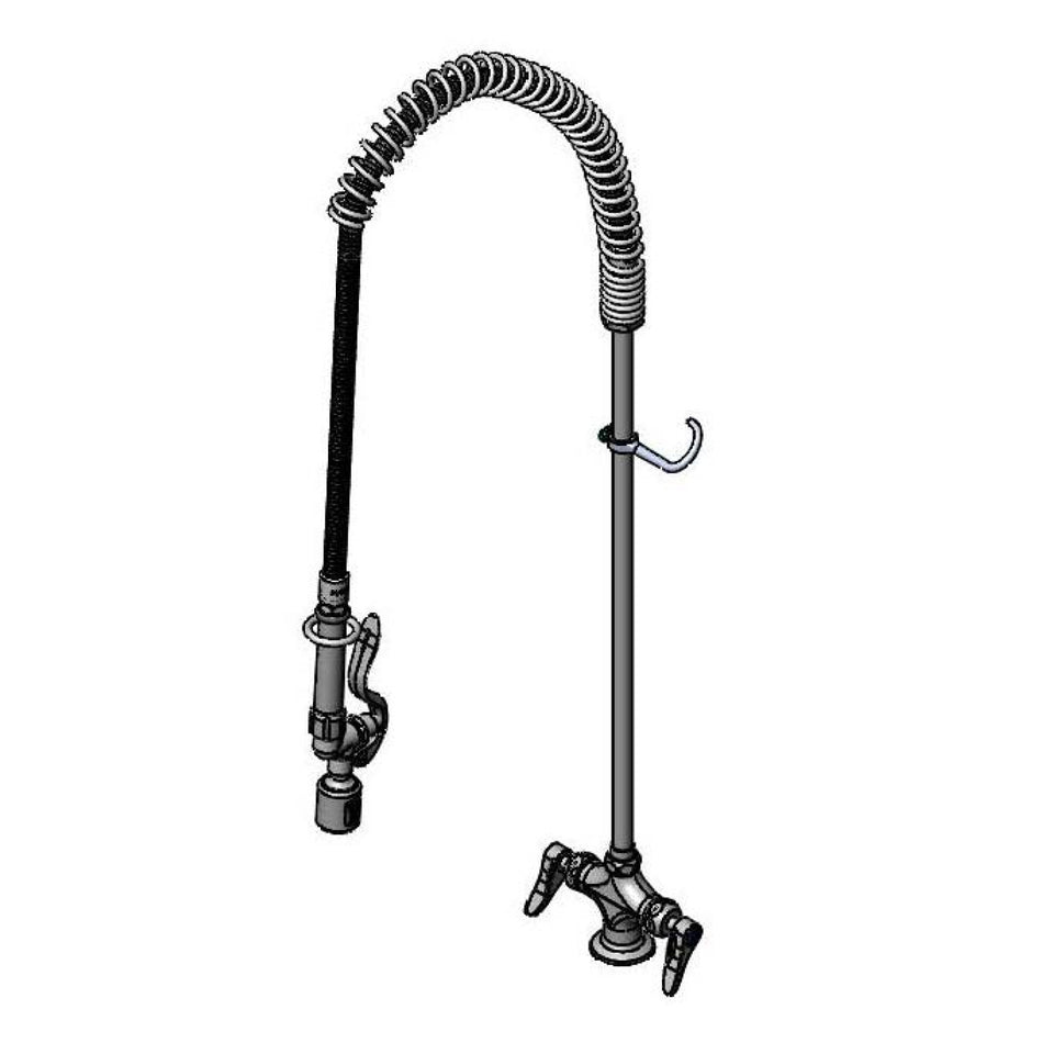 T&S Brass B-0113-CR-J EasyInstall Pre-Rinse - Ceramas & B-0107-J