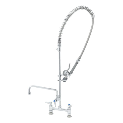 T&S Brass B-0123-12CRBJST Pre-Rinse Station - Ceramas & Swivel Head & Tee