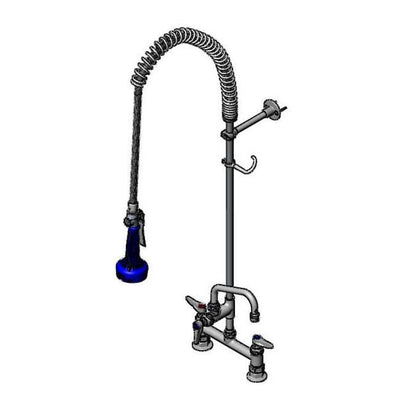 T&S Brass B-0123-A06-B08 EasyInstall Pre-Rinse - 6" ADF & B-0108 Valve