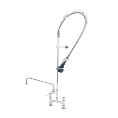 T&S Brass B-0123-A12-B08 EasyInstall Pre-Rinse - 12" ADF & B-0108 Valve