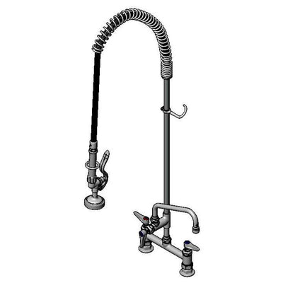 T&S Brass B-0123-ADF08 EasyInstall Pre-Rinse - 8" ADF & 8" Centers