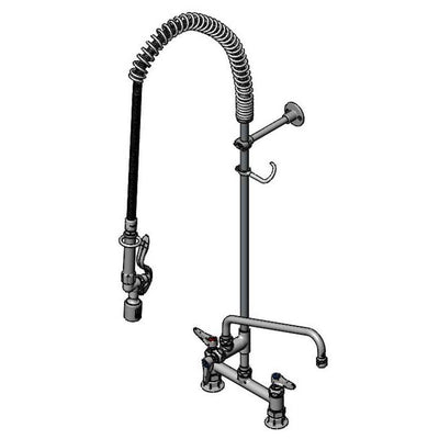 T&S Brass B-0123-ADF12-BJ EasyInstall Pre-Rinse - 12" ADF & B-0107-J