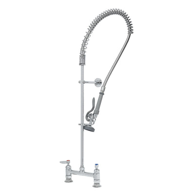 T&S Brass B-0123-CR-B EasyInstall Pre-Rinse - Ceramas & Wall Bracket