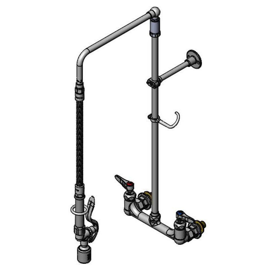 T&S Brass B-0131-BC-425 Pre-Rinse Unit - Swivel Arm & Supply Kits