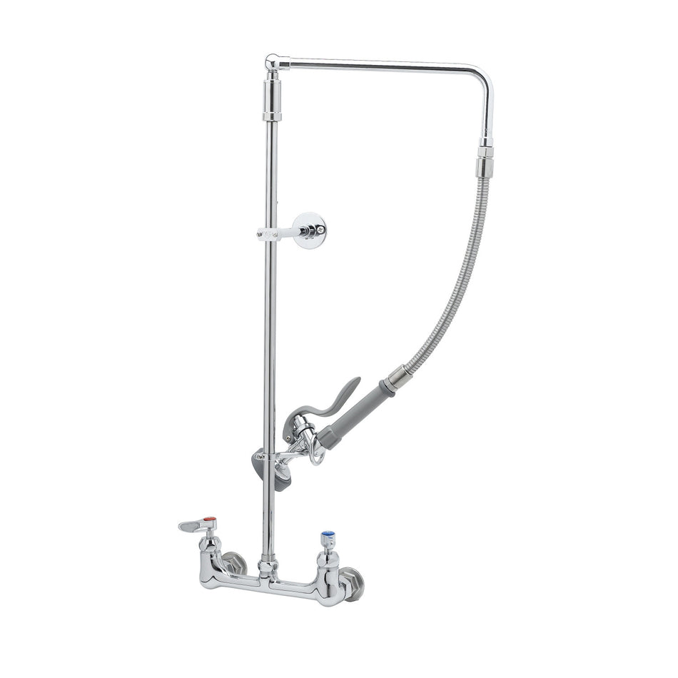 T&S Brass B-0131-CR-B Pre-Rinse Unit - Overhead Swivel Arm & Ceramas