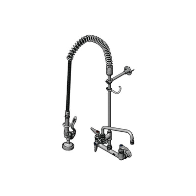 T&S Brass B-0133-10-CR-B EasyInstall Pre-Rinse - 10" ADF & Ceramas & Bracket