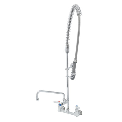 T&S Brass B-0133-12-CRBJK Pre-Rinse Unit - Ceramas & 12" ADF & Elbow Kit