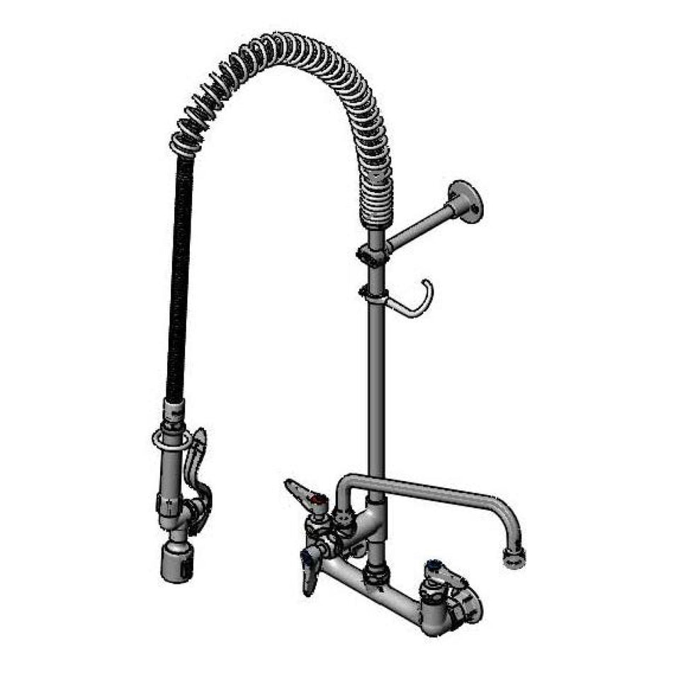 T&S Brass B-0133-12A-CRBJ Pre-Rinse Unit - Ceramas & 12" ADF & 2.2 VR
