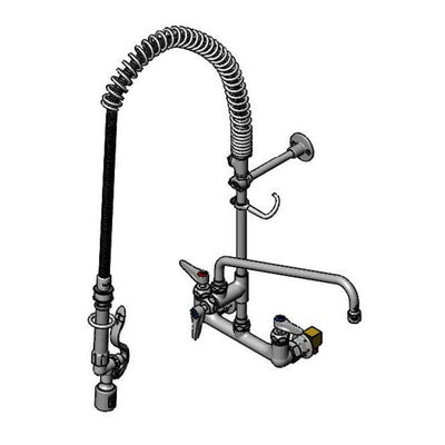 T&S Brass B-0133-14CRBJSX Pre-Rinse Station - Ceramas & 14" ADF & 10" Riser