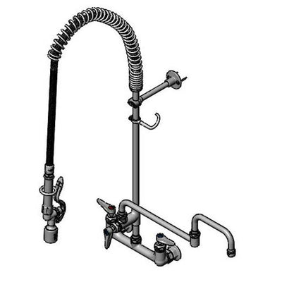 T&S Brass B-0133-18DJCRBC EasyInstall Pre-Rinse - Ceramas & 18" Double-Joint
