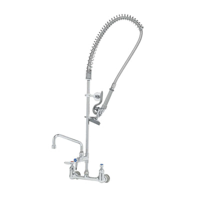 T&S Brass B-0133-ADF06-B EasyInstall Pre-Rinse - 6" ADF & Wall Bracket