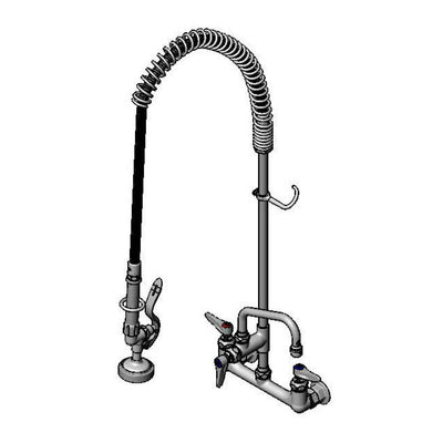 T&S Brass B-0133-ADF06 EasyInstall Pre-Rinse - 8" Wall & 6" ADF