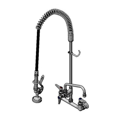 T&S Brass B-0133-ADF08 EasyInstall Pre-Rinse - 8" Wall & 8" ADF