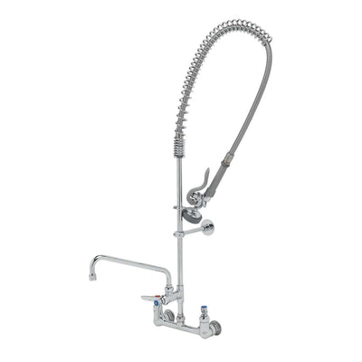 T&S Brass B-0133-ADF10-B EasyInstall Pre-Rinse - 10" ADF & Wall Bracket