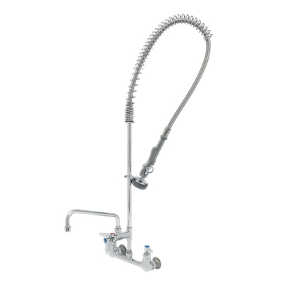T&S Brass B-0133-ADF10 EasyInstall Pre-Rinse - 8" Wall & 10" ADF
