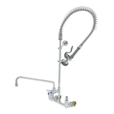 T&S Brass B-0133-ADF14-BR EasyInstall Pre-Rinse - 14" ADF & Brush