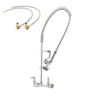 T&S Brass B-0133-B-KIT EasyInstall Pre-Rinse Kit - Wall Bracket & Inlet Kit