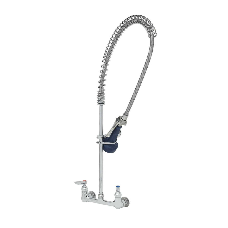 T&S EasyInstall Pre-Rinse, Spring Action, Wall Mount Base, 8" Centers, Wall Bracket (Qty. 6)