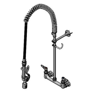 T&S Brass B-0133-BJ-SWV-T Pre-Rinse Unit - Rigid Tee & Swivel B-0107-J