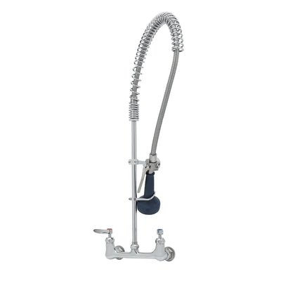 T&S Brass B-0133-CR-B08C EasyInstall Pre-Rinse - Ceramas & 18" Riser