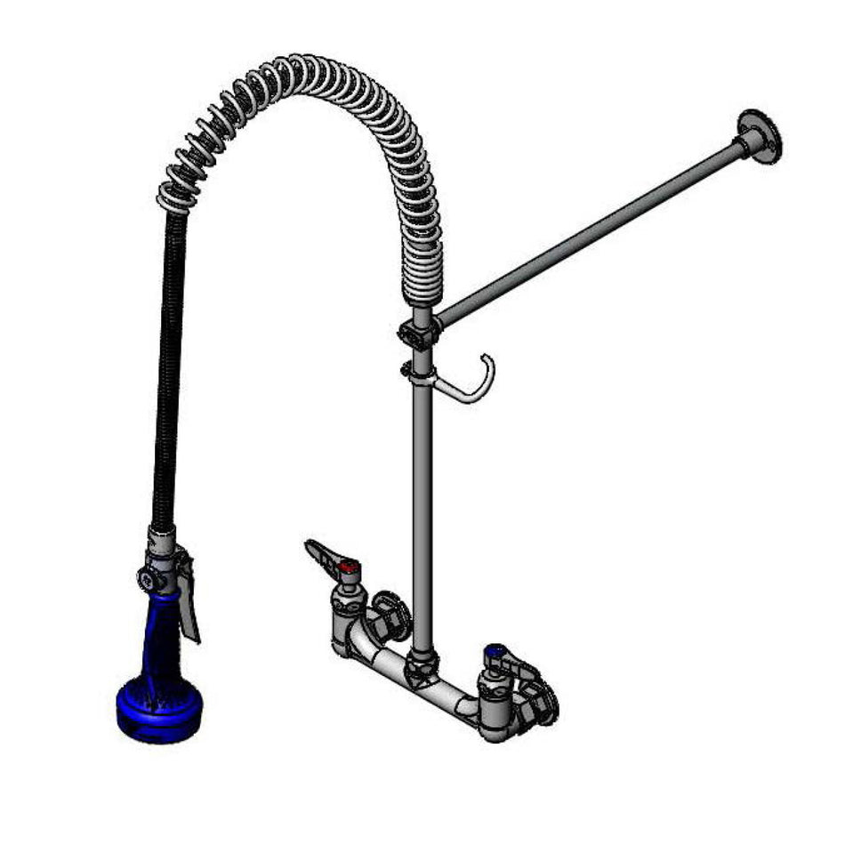 T&S Brass B-0133-CR-B08CX Pre-Rinse Unit - Ceramas & B-0108-C & Bracket