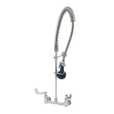 T&S Brass B-0133-CR-B08W4 Medical Pre-Rinse - 4" Wrist Handles & Ceramas
