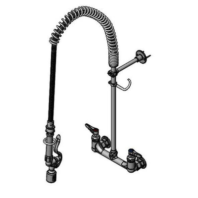 T&S Brass B-0133-CR-BJ-SW EasyInstall Pre-Rinse - Ceramas & Swivel B-0107-J