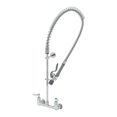 T&S Brass B-0133-CR-BJ EasyInstall Pre-Rinse - Ceramas & B-0107-J & Bracket
