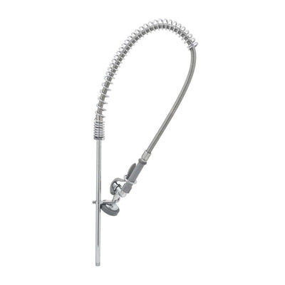 T&S Brass B-0133-LB Pre-Rinse Riser Assembly - 18" Riser & 44" Hose