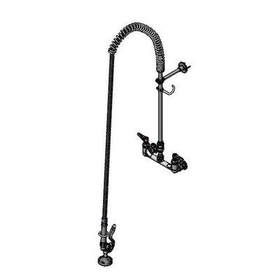 T&S Brass B-0133-V-B-68H EasyInstall Pre-Rinse - 68" Hose & VB & Bracket