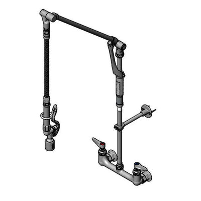 T&S Brass B-0137 Pre-Rinse Unit - Roto-Flex Design & Cerama