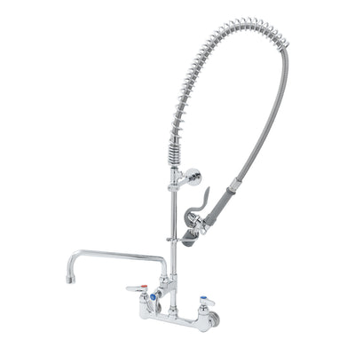 T&S Brass B-0152-14-CRBCT Pre-Rinse Station - Ceramas & 14" Nozzle & Tee