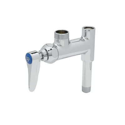 T&S Brass B-0155-LN Add-On Faucet Base - Single Hole (Less Nozzle)