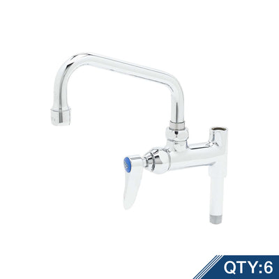 T&S Brass B-0155-M Add-On Faucet Master Pack (6) - 6" Nozzle