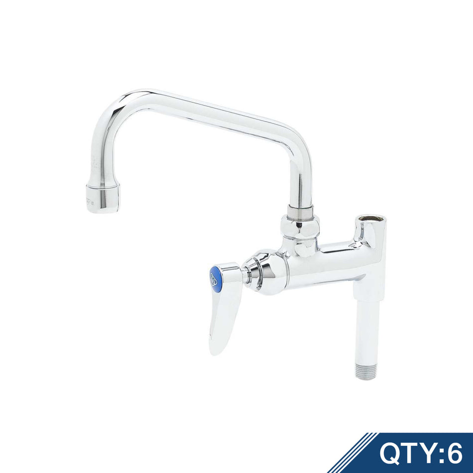 Add-On Faucet, 6" Nozzle, Lever Handle (Qty. 6)