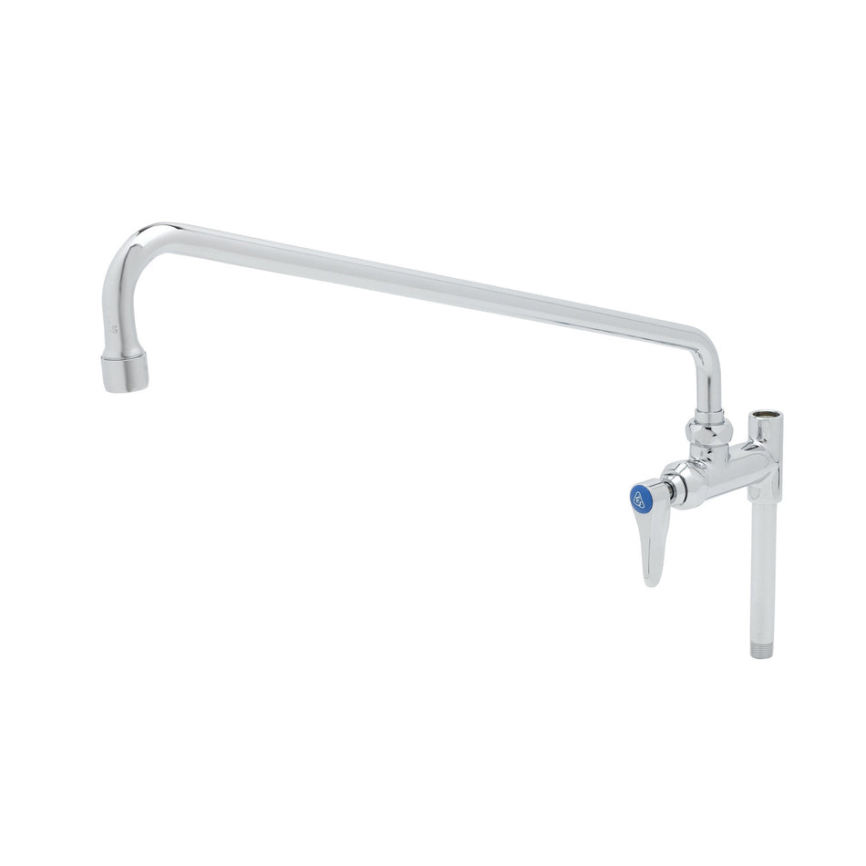 Add-On Faucet,18" Nozzle,Lever Handle,5" Nipple